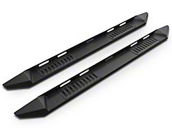 Barricade Steel Running Boards; Black (17-24 F-250 Super Duty SuperCab)