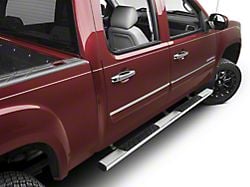 Barricade T4 Side Step Bars; Rocker Mount; Stainless Steel (14-18 Sierra 1500 Double Cab, Crew Cab)