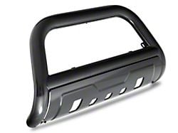 Barricade 3.50-Inch Oval Bull Bar With Formed Skid Plate; Black (07-20 Tahoe)