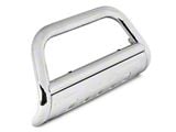 Barricade 3.50-Inch Oval Bull Bar With Formed Skid Plate; Stainless Steel (07-20 Tahoe)