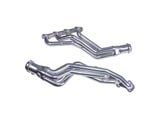 BBK 1-3/4-Inch Long Tube Headers; Polished Silver Ceramic (97-03 V8 F-150, Excluding Supercharged)