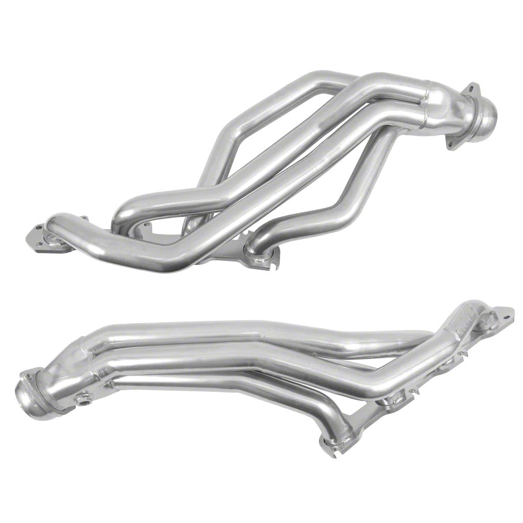 BBK RAM 1500 1-3/4-Inch Long Tube Headers; Polished Silver Ceramic ...