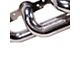 BBK 1-3/4-Inch Tuned Length Shorty Headers; Polished Silver Ceramic (07-09 6.0L Silverado 3500 HD)