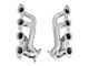 BBK 1-3/4-Inch Shorty Headers; Polished Silver Ceramic (20-24 V8 Tahoe)