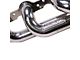 BBK 1-3/4-Inch Tuned Length Shorty Headers; Polished Silver Ceramic (08-09 6.0L Tahoe)