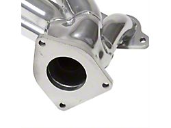 BBK 1-3/4-Inch Tuned Length Shorty Headers; Polished Silver Ceramic (07-13 4.8L, 5.3L Yukon)