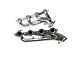 BBK 1-3/4-Inch Tuned Length Shorty Headers; Polished Silver Ceramic (07-13 4.8L, 5.3L Yukon)