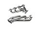 BBK 1-3/4-Inch Tuned Length Shorty Headers; Polished Silver Ceramic (07-13 4.8L, 5.3L Yukon)