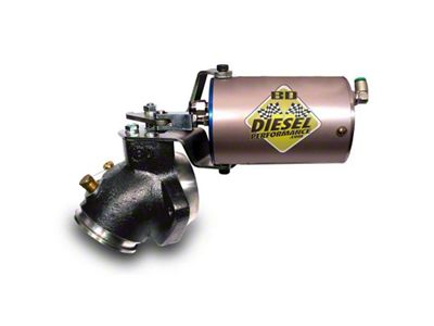 BD Power Exhaust Brake with Vacuum/Turbo Mount (94-Early 98 5.9L I6 RAM 2500)