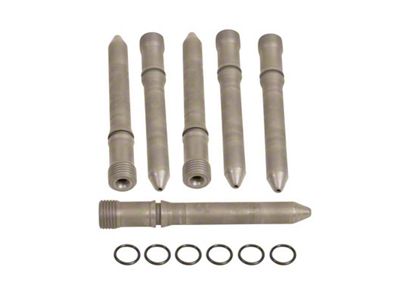 BD Power Fuel Injector Connector Feed Tubes Kit; Set of 6 (Late 98-02 5.9L I6 RAM 2500)