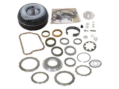 BD Power Stage 4 Build-It Transmission and Converter Kit; $700 Core Charge Included (94-02 5.9L I6 RAM 2500 w/ 47RE Transmission)