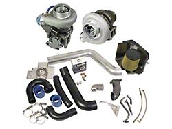 BD Power Super B Twin S300 Turbo Kit with FMW Billet Wheel (94-Early 98 5.9L I6 RAM 2500)