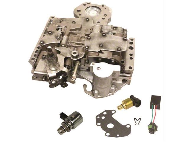 BD Power 48RE Transmission Valve Body with Governor Pressure Solenoid and Transducer; $300 Core Charge Included (03-07 5.9L RAM 3500)