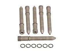 BD Power Fuel Injector Connector Feed Tubes Kit; Set of 6 (Late 98-02 5.9L I6 RAM 3500)