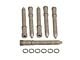 BD Power Fuel Injector Connector Feed Tubes Kit; Set of 6 (Late 98-02 5.9L I6 RAM 3500)