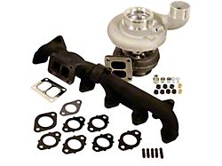 BD Power Iron Horn Turbo Kit with S366SXE/80 1.00 AR Wheel Size (07.5-18 6.7L RAM 3500)