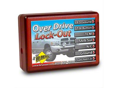 BD Power Overdrive Lock-Out (2005 5.9L RAM 3500)