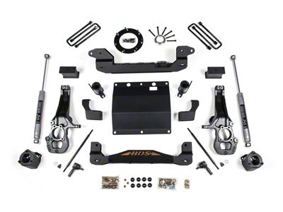 BDS 5.50-Inch Suspension Lift Kit and Rear Lift Blocks with NX2 Nitro Shocks (15-22 4WD Colorado, Excluding ZR2)