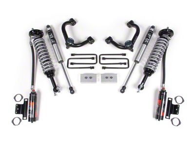 BDS 3-Inch Upper Control Arm Suspension Lift Kit with FOX 2.5 Performance Elite Coil-Overs and FOX 2.0 Performance Shocks (14-20 4WD F-150, Excluding Raptor)