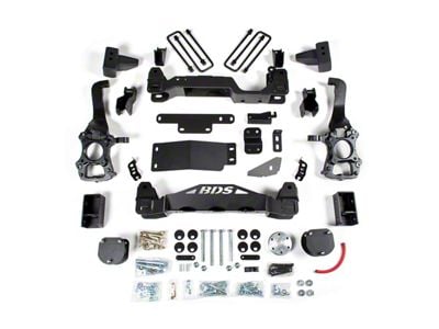 BDS 4-Inch Suspension Lift Kit with 4-Inch Rear Lift Blocks (17-18 F-150 Raptor)