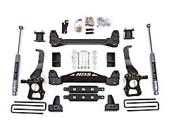 BDS 4-Inch Suspension Lift Kit with 4-Inch Rear Lift Blocks and NX2 Nitro Shocks (15-20 2WD F-150)