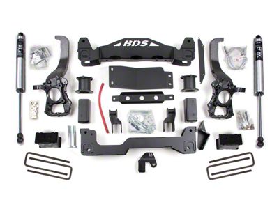 BDS 4-Inch Suspension Lift Kit with FOX 2.0 Performance Shocks (04-08 4WD F-150)