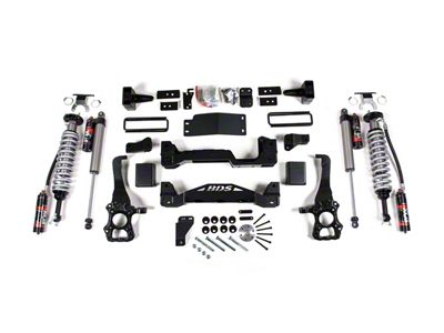 BDS 4-Inch Suspension Lift Kit with FOX 2.5 Performance Elite Coil-Overs and FOX 2.5 Performance Elite Shocks (15-20 4WD F-150, Excluding Raptor)