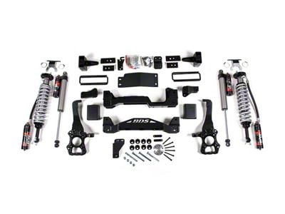 BDS 6-Inch Suspension Lift Kit with FOX 2.5 Performance Elite Coil-Overs and FOX 2.5 Performance Elite Shocks (15-20 4WD F-150, Excluding Raptor)