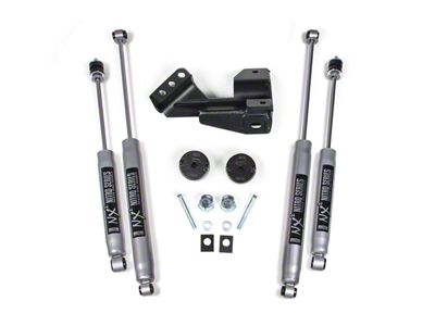 BDS 2-Inch Coil Spacer Front Leveling Kit with NX2 Nitro Shocks (17-25 4WD F-250 Super Duty)