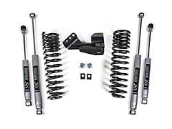 BDS 2-Inch Front Coil Spring Leveling Kit with NX2 Nitro Front and Rear Shocks (17-22 4WD F-250 Super Duty)