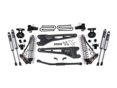 BDS 2.50-Inch Radius Arm Suspension Lift Kit with 5-Inch Rear Blocks, FOX 2.5 Performance Elite Coil-Overs and FOX 2.0 Performance Shocks (11-16 4WD 6.7L Powerstroke F-250 Super Duty)