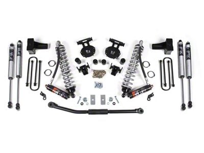 BDS 2.50-Inch Suspension Lift Kit with 5-Inch Rear Lift Blocks, FOX 2.5 Performance Elite Coil-Overs and FOX 2.0 Performance Shocks (11-16 4WD 6.7L Powerstroke F-250 Super Duty)