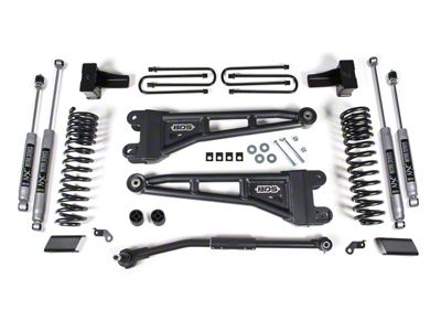 BDS 2.50-Inch Radius Arm Suspension Lift Kit with NX2 Nitro Shocks (17-19 4WD 6.7L Powerstroke F-250 Super Duty)