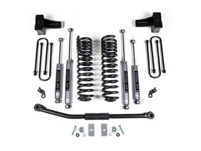 BDS 2.50-Inch Suspension Lift Kit with 5-Inch Rear Lift Blocks with NX2 Nitro Shocks (11-16 4WD 6.7L Powerstroke F-250 Super Duty)