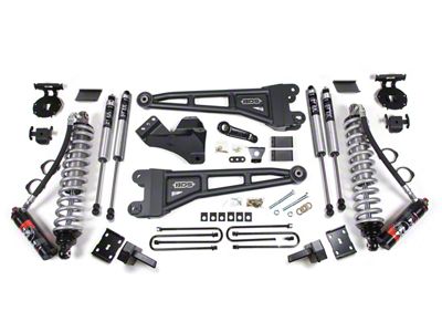 BDS 4-Inch Radius Arm Suspension Lift Kit with 4-Inch Lift Blocks, FOX 2.5 Performance Elite Coil-Overs and 2.0 Performance Shocks (11-16 4WD 6.7L Powerstroke F-250 Super Duty)