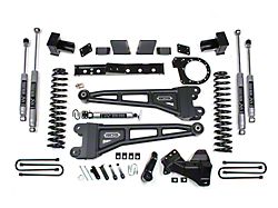 BDS 6-Inch Radius Arm Suspension Lift Kit with 5-Inch Lift Blocks and NX2 Nitro Shocks (17-19 4WD 6.7L Powerstroke F-250 Super Duty w/ 3-Leaf Rear Springs)