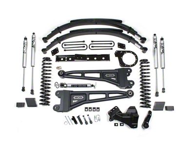 BDS 7-Inch Radius Arm Suspension Lift Kit with Rear Lift Springs and FOX 2.0 Performance Shocks (20-22 4WD 6.7L PowerStroke F-250 Super Duty)