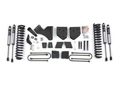 BDS 6-Inch Suspension Lift Kit with Rear Lift Blocks and FOX 2.0 Performance Shocks (05-07 4WD 5.4L, 6.8L F-250 Super Duty w/o Factory Overload Springs)