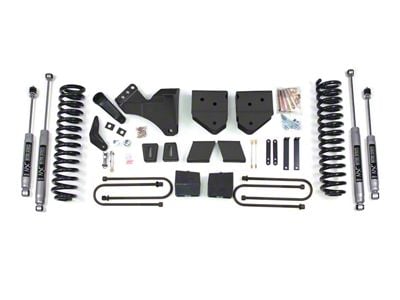 BDS 6-Inch Suspension Lift Kit with Rear Lift Blocks and NX2 Nitro Shocks (05-07 4WD 5.4L, 6.8L F-250 Super Duty w/o Factory Overload Springs)