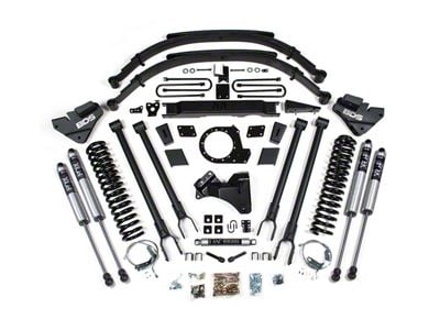 BDS 9-Inch 4-Link Suspension Lift Kit with Rear Leaf Springs and FOX 2.0 Performance Shocks (20-22 4WD 6.7L Powerstroke F-250 Super Duty)