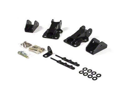 BDS Recoil Traction Bar Mounting Kit (17-22 4WD F-250 Super Duty SuperCab, SuperCrew w/ 6-3/4-Foot Bed)