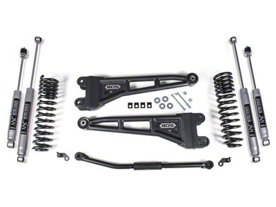 BDS 2.50-Inch Radius Arm Suspension Lift Kit with NX2 Nitro Shocks (11-16 4WD 6.7L Powerstroke F-350 Super Duty)