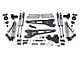 BDS 4-Inch Radius Arm Suspension Lift Kit with FOX 2.5 Performance Elite Coil-Overs and FOX 2.0 Performance Shocks (17-19 4WD 6.7L Powerstroke F-350 Super Duty DRW)