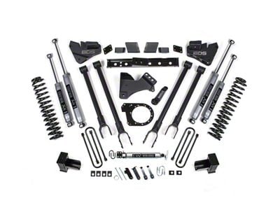 BDS 7-Inch 4-Link Suspension Lift Kit with NX2 Nitro Shocks (20-22 4WD 6.7L Powerstroke F-350 Super Duty)