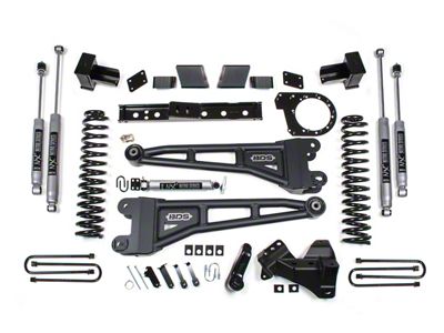 BDS 7-Inch Radius Arm Suspension Lift Kit with NX2 Nitro Shocks (20-22 4WD 6.7L Powerstroke F-350 Super Duty DRW)