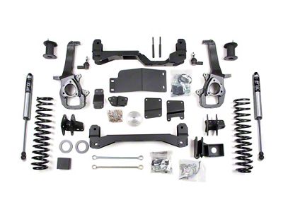 BDS 4-Inch Suspension Lift Kit with 3-Inch Rear Coil Spacers and FOX 2.0 Performance Shocks (13-18 4WD RAM 1500)