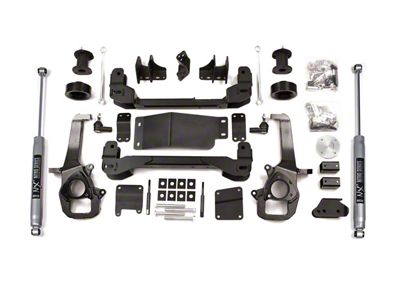 BDS 4-Inch Suspension Lift Kit with 2-Inch Lift Spacers and NX2 Nitro Shocks (13-18 4WD RAM 1500)