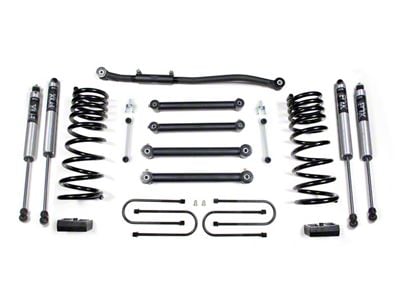 BDS 3-Inch Suspension Lift Kit with Rear Lift Blocks and FOX 2.0 Performance Shocks (03-13 4WD 5.9L, 6.7L RAM 2500 w/ 4-Inch Axle)