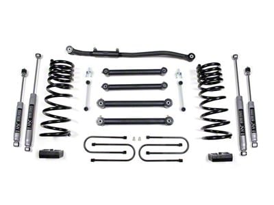 BDS 3-Inch Suspension Lift Kit with Rear Lift Blocks and NX2 Nitro Shocks (03-13 4WD 5.9L, 6.7L RAM 2500 w/ 3.50-Inch Axle)