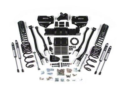 BDS 4-Inch 4-Link Suspension Lift Kit with FOX 2.0 Performance Shocks (19-25 4WD 6.7L RAM 2500)